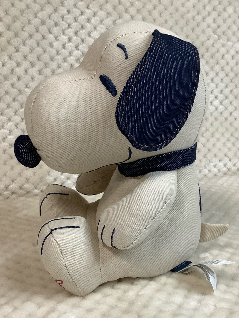 American Eagle Limited Edition 2024 Denim Snoopy Plush Stuffed Animal Toy
